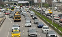 İstanbul trafik yoğunluğu yüzde 80'e ulaştı