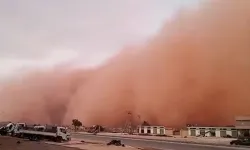 Libya’da kum fırtınası için alarm verildi!