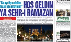 Hoş Geldin Ya Şehri-i Ramazan   " Bu ayı, ihya edelim. Fırsatı kaçırmayalım"