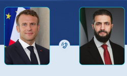 Şara ve Macron Bölgesel Gelişmeleri ve İstikrarı Görüştü