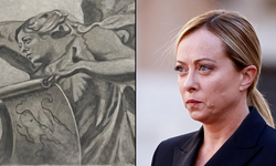 Kilisedeki melek sureti Meloni'nin yüzüyle değiştirildi! İtiraf geldi