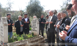 Kur'an şehidi Nesim Demirtaş kabri başında yad edildi
