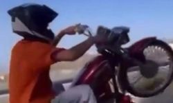 Akrobatik hareketler yapan sürücüye 77 bin lira ceza