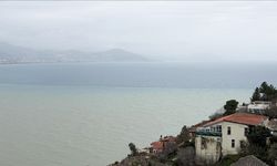 Sağanak sonrası denizin rengi değişti!