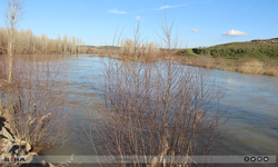 On Gözlü Köprü çevresinde su yükseldi!