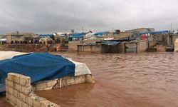 Suriye'de sel felaketi! Yüzlerce ev zarar gördü