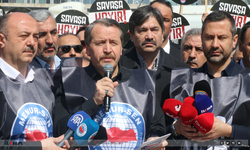 Memur-Sen’den ABD Büyükelçiliği önünde 'Savaşa Hayır' eylemi