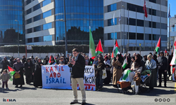 ABD ve işgal rejimine mühimmat desteği protesto edildi!