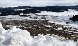 Kars ve Ardahan'da kar etkili oldu