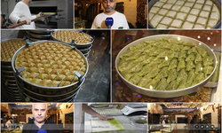 Baklava mesaisi: Ustaları siparişlere yetişmeye çalışıyor!