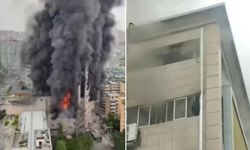 Çin’de Gökdelende Can Pazarı: Çatıda Mahsur Kalanlar Şekilde Kurtarıldı