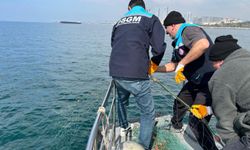 Mevzuata aykırı ağlar toplatıldı!