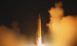 İran’dan işgal rejimine 1 Tonluk Balistik Füze! İşte o görüntüler...