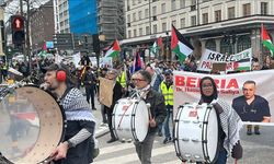 Stockholm Sokaklarında "İşgal Rejimi" Protestosu!