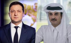 Katar Emiri ile Zelenskiy bölgesel gelişmeleri görüştü