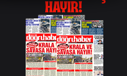 TRUMP ŞOKTA! AMERİKA’DA MİLYONLAR MEYDANA İNDİ  KRALA VE SAVAŞA HAYIR!