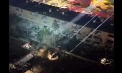 İşgal Rejiminde Yıkım Havadan Görüntülendi!