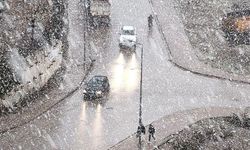 Şırnak Yeniden Beyaz Örtüyle Kaplandı!