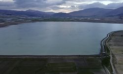 Yıllardır böyle yağmur yağmadı, arazi göle döndü