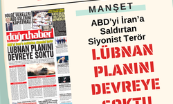 ABD’yi İran’a Saldırtan Siyonist Terör LÜBNAN PLANINI DEVREYE SOKTU