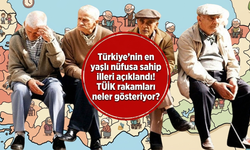 Türkiye'nin en yaşlı nüfusa sahip illeri açıklandı! TÜİK rakamları neler gösteriyor?