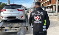 Korsan taksiye 100 bin lira ceza kesildi!