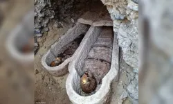 Altın dilli mumyalar bulundu