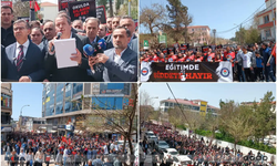 Eğitimde şiddete karşı Şanlıurfa'da binlerce kişi yürüdü!