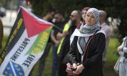 Saraybosna'da Filistinli esirler için gösteri düzenlendi