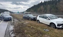 Anadolu Otoyolu'nda zincirleme kaza: 9 araç kazaya karıştı!