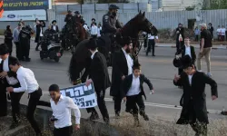 Harediler, israil askeri polis komutanının evini bastı