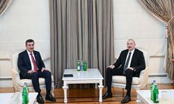 Cumhurbaşkanı Yardımcısı Yılmaz, Aliyev'le görüştü