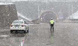 Nisan ayında kar sürprizi