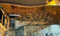 Erzurum heyelan meydana geldi