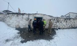 Ardahan'da bir evde göçük oluştu