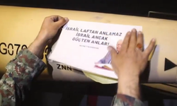 İran israile Erbakan fotoğraflı füze attı: israil laftan değil, güçten anlar