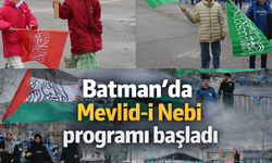 Batman'da Mevlid-i Nebi etkinliği başladı