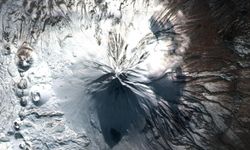 Ağrı Dağı uzaydan böyle görüntülendi!