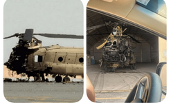 Kuveyt'te ABD helikopteri vuruldu