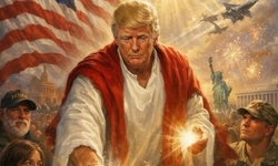 Trump'tan alçak tasvir! Hazreti İsa paylaşımını silmek zorunda kaldı