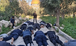 Mescid-i Aksa'da Yahudilerden baskın ve Talmudik ayin