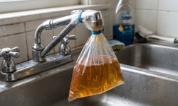 Musluklardaki kireçlenmeye son! Sadece bir poşetle eski performansına döndürün