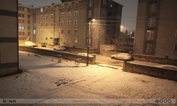 Nisan ayının son günlerinde kar yağıyor!