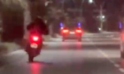 Plakasını gizleyerek kural ihlali yapan motosikletliye feci ceza!
