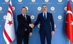 Bakan Fidan, KKTC Başbakanı ile görüştü!