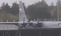 ABD savaş uçağına baltalı saldırı.. Zarar büyük