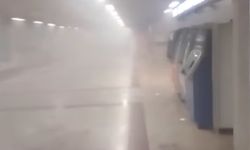 Taksim Metro İstasyonu’nda yangın çıktı!