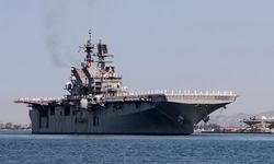 İran ABD'nin dev amfibi hücum gemisini hedef aldı! Yıldırım hızında operasyon!
