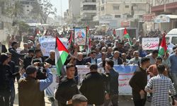 Gazze'de kitlesel gösteriler düzenlendi!