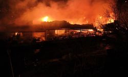 Samsun'da korkutan yangın